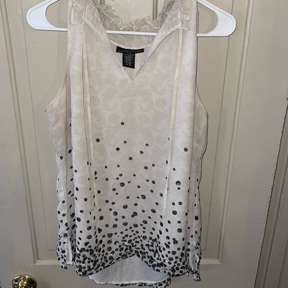 Cream Blouse